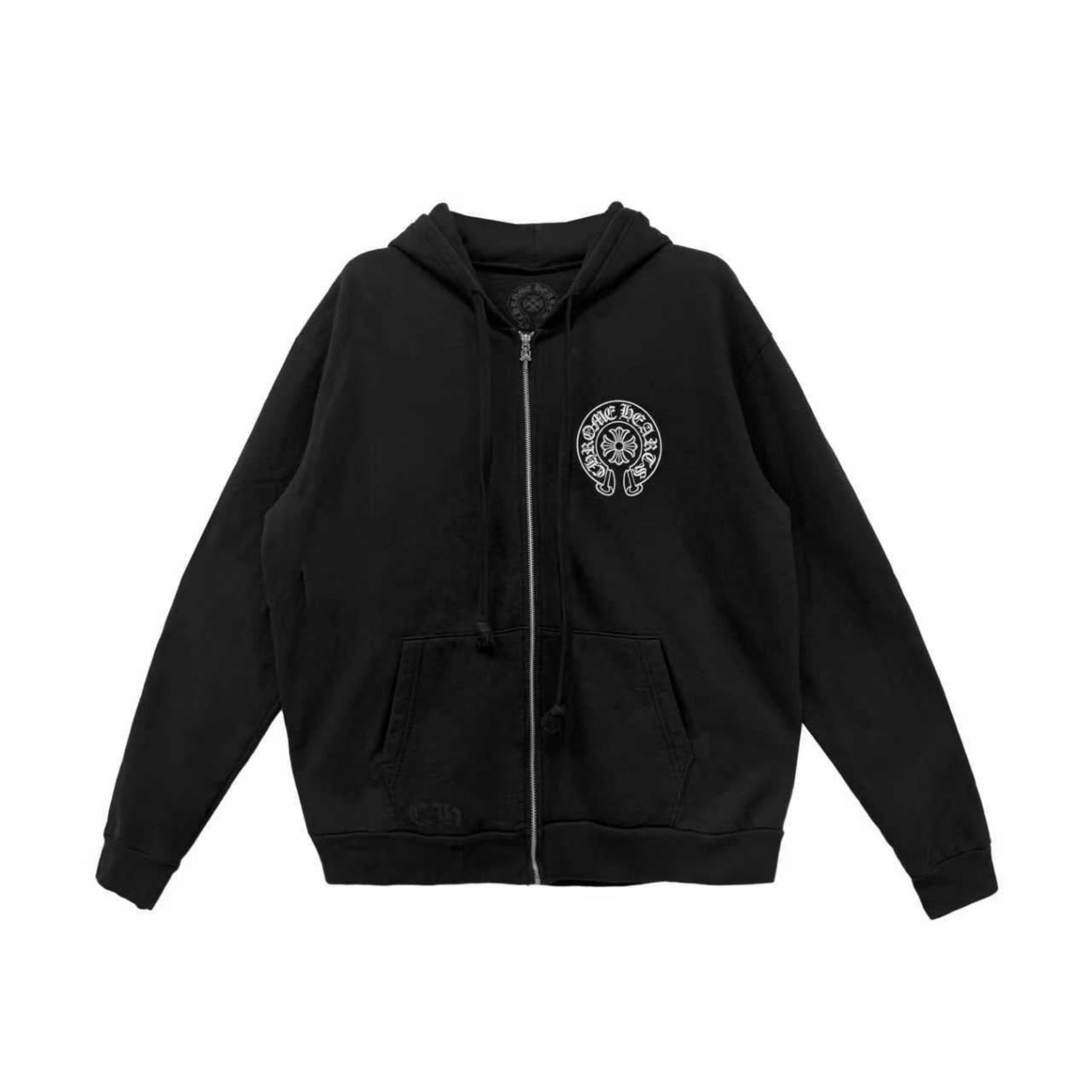 Chrome Hearts Osaka Exclusive Horseshoe Zip Up Hoodie - SRM