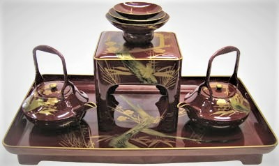 西山漆器 / 銚子＃日本酒 / 屠蘇器（とそき）/ 婚礼セット