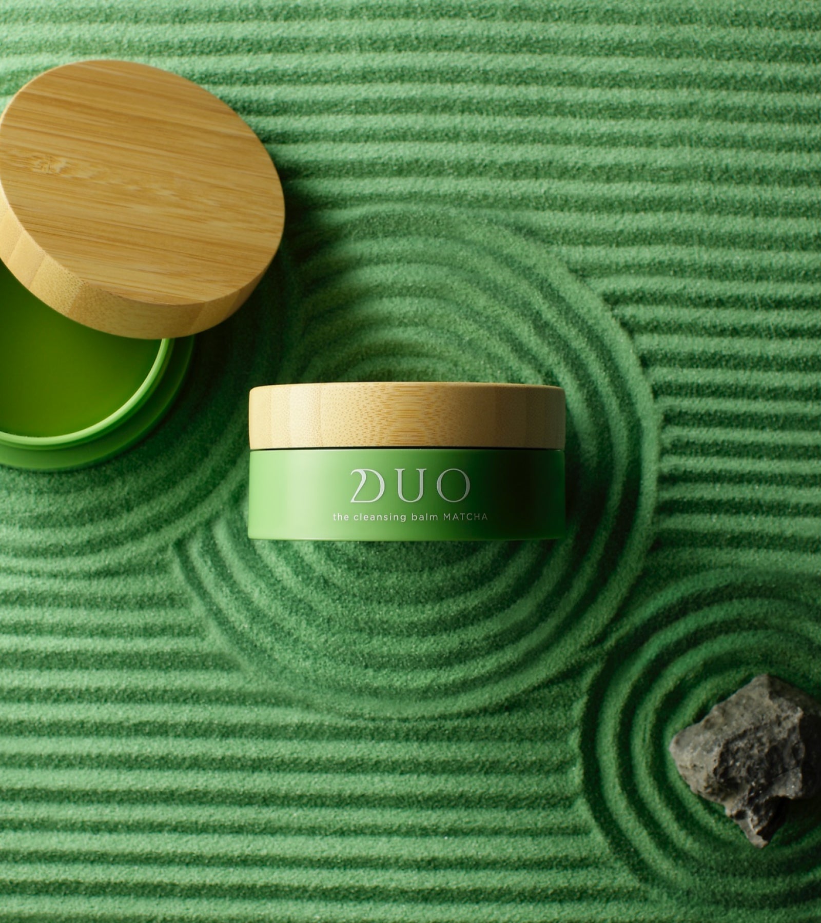 DUO The Cleansing Balm with Matcha - Matcha Face Cleanser from