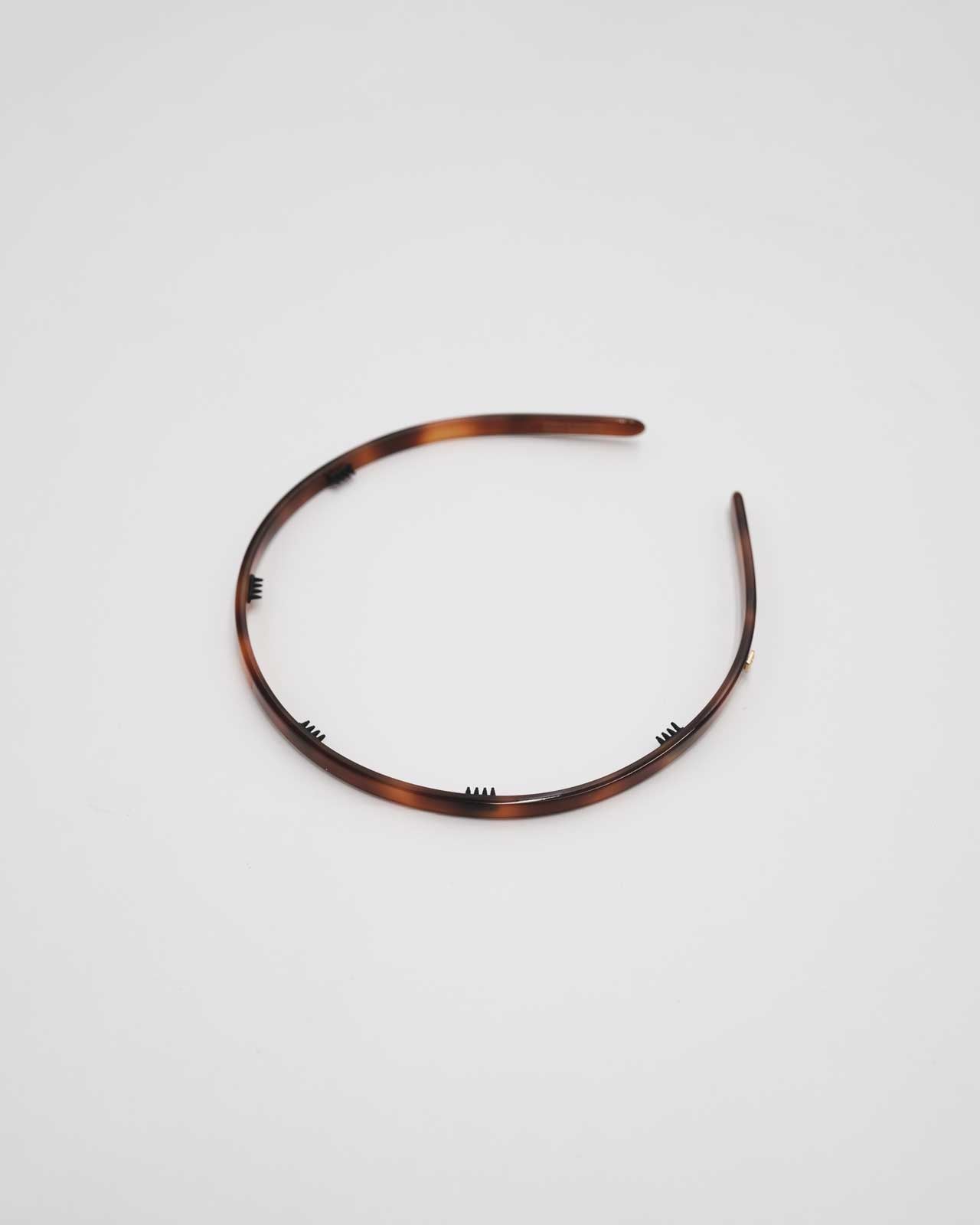 ALEXANDRE DE PARIS アセテートカチューシャ（幅0.5cm） – Shinzone