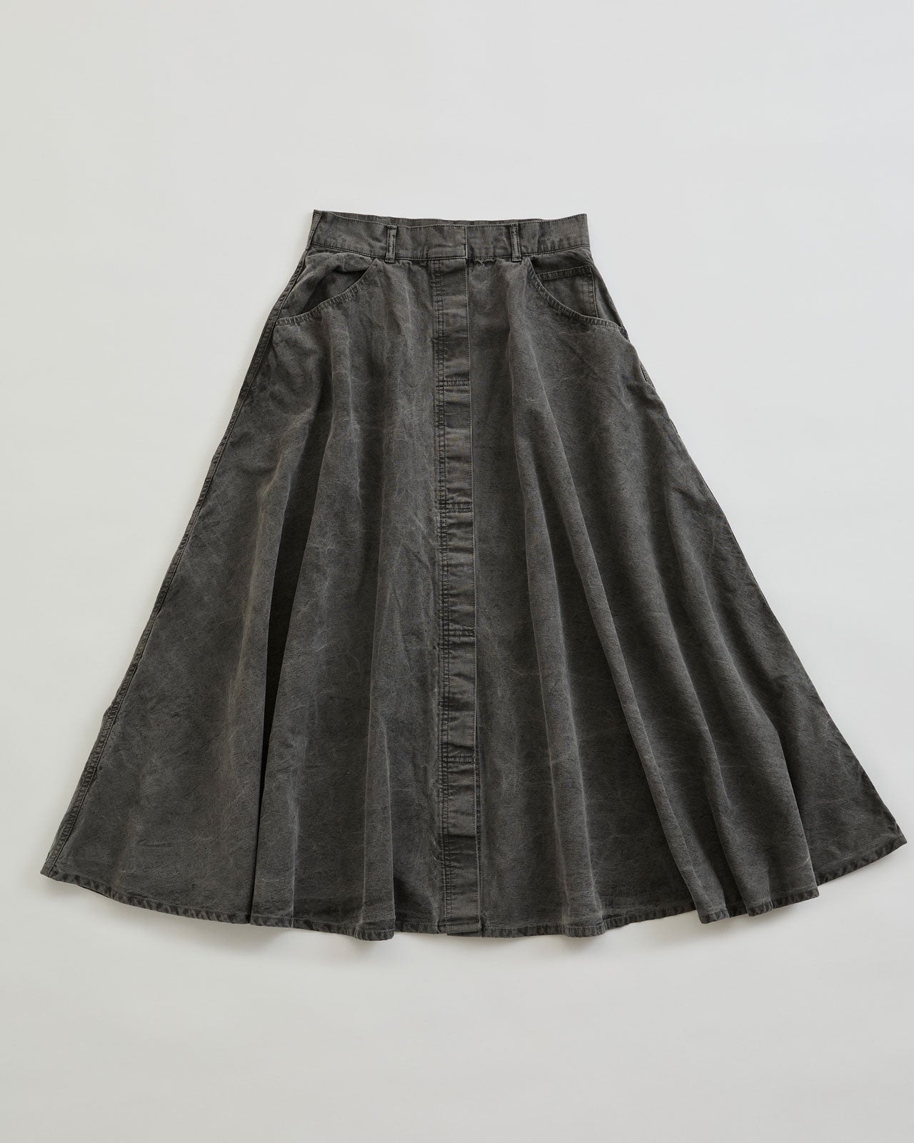 GARMENT DYE FLARE SKIRT – Shinzone