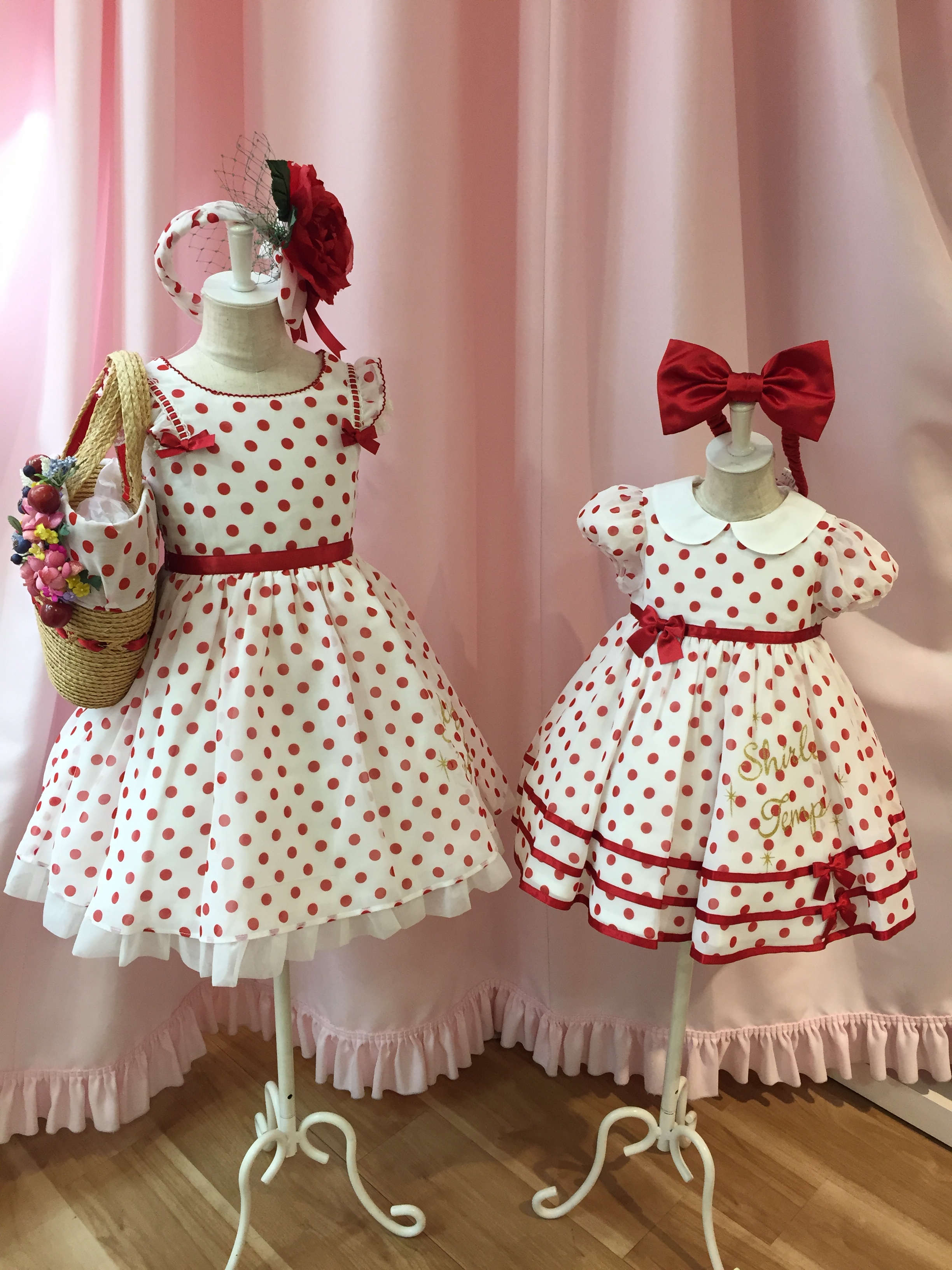 ☆○o｡..:*阪急限定シフォンドットドレス明日発売です*:..｡o