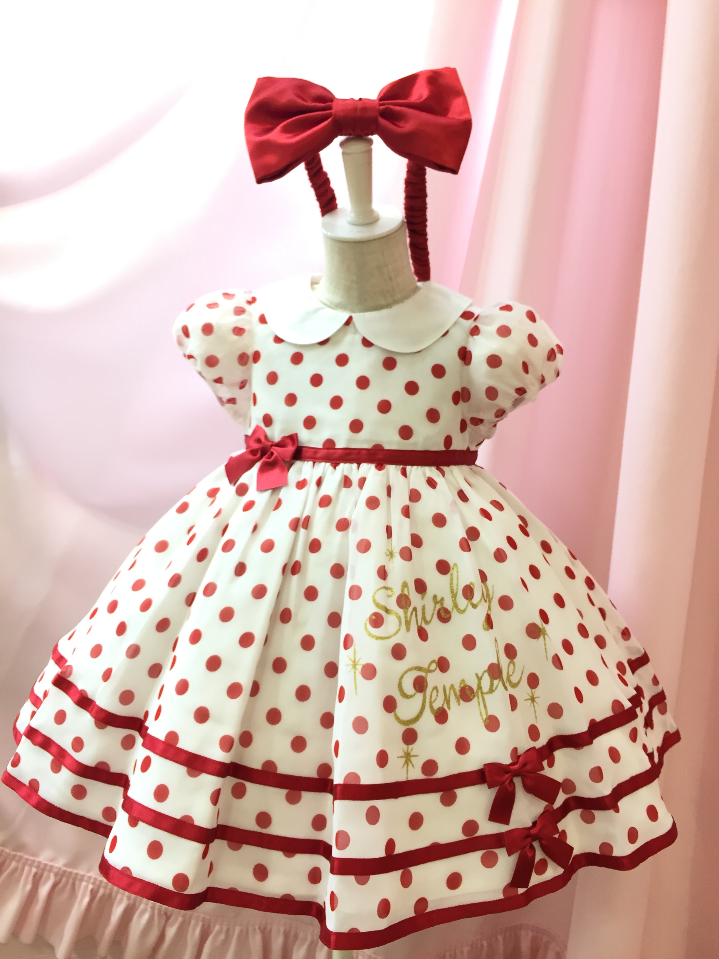 ☆○o｡..:*阪急限定シフォンドットドレス明日発売です*:..｡o