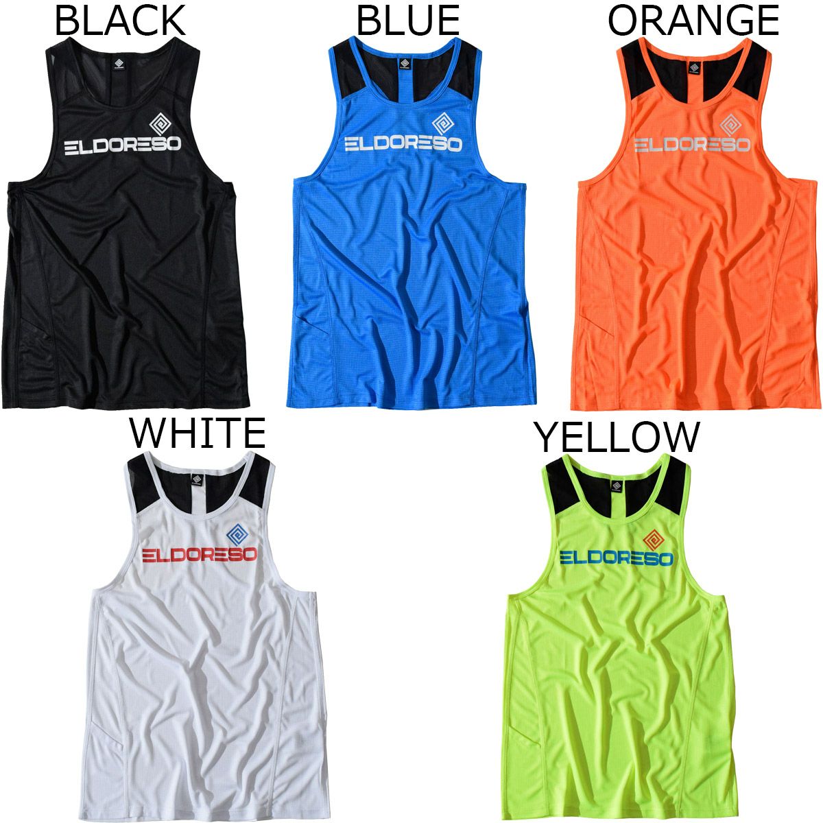 エルドレッソ ELDORESO ランニング ウェア ノースリーブ タンクトップ
