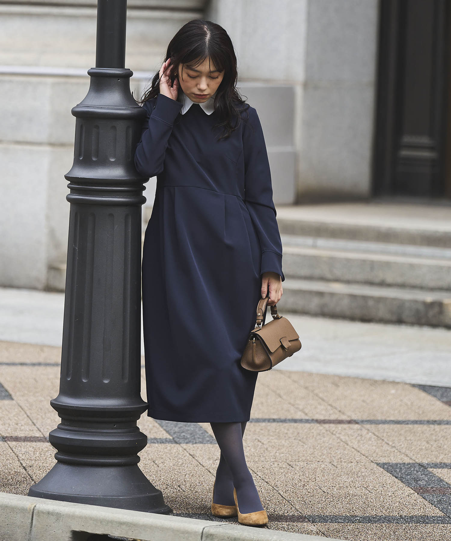 衿2way】 ミディコクーンワンピース – Sirin Online Store