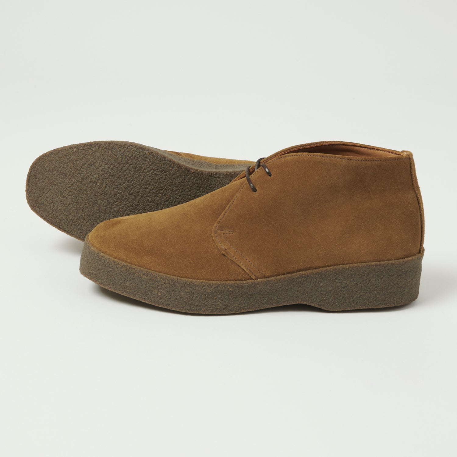 Yuketen Handsewn Tokyo DB Chukka w/21 Boot - FO G Brown x G Brown