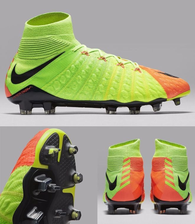 ストライカー」のためのナイキ新スパイク『ハイパーヴェノム3』が発売