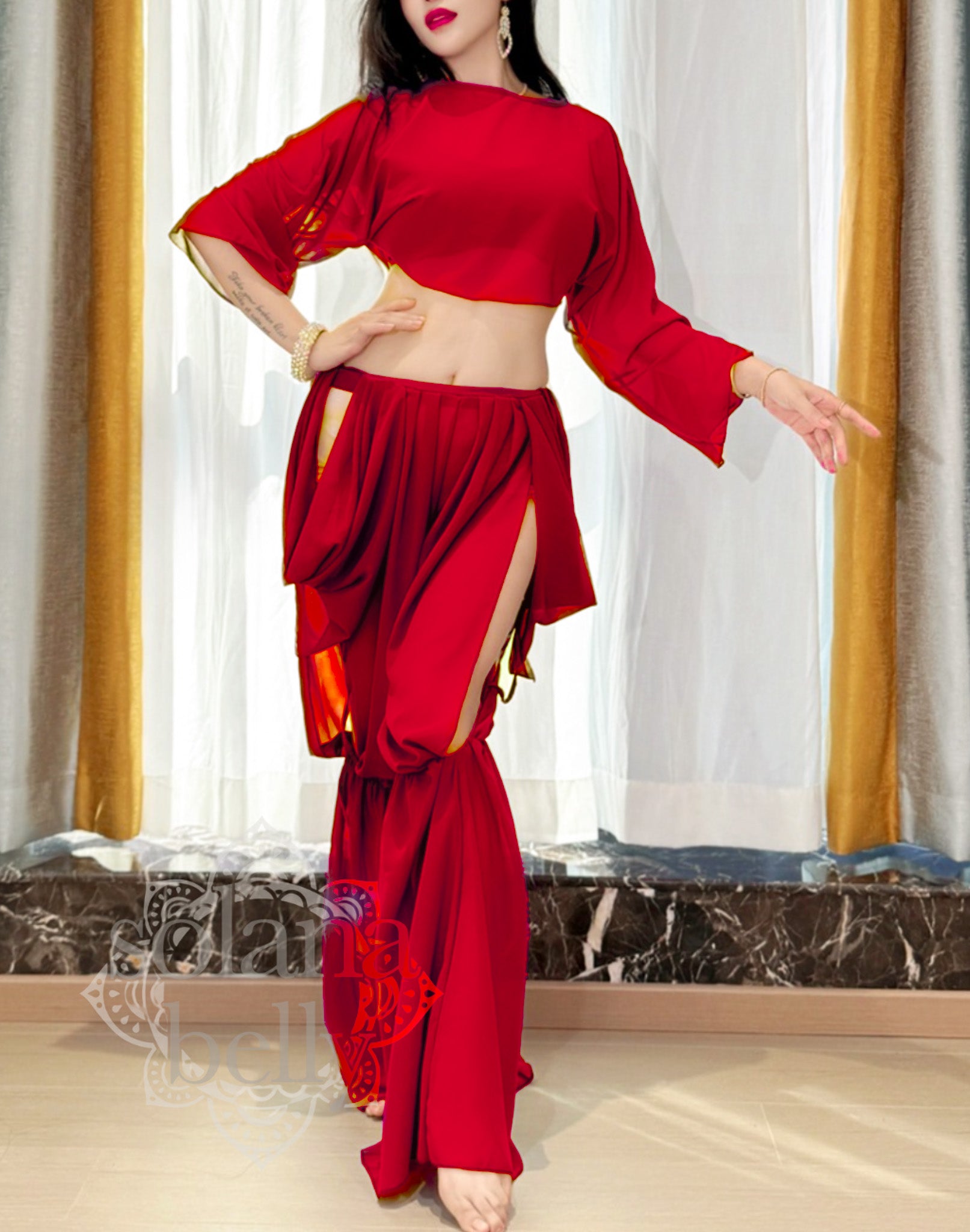 全品送料無料】即納対応で安心！ベリーダンスレッスン着・レッスン