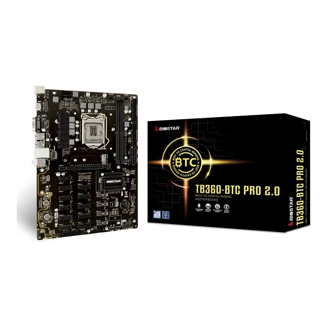BIOSTAR MOTHERBOARD TB360-BTC PRO – SME Group