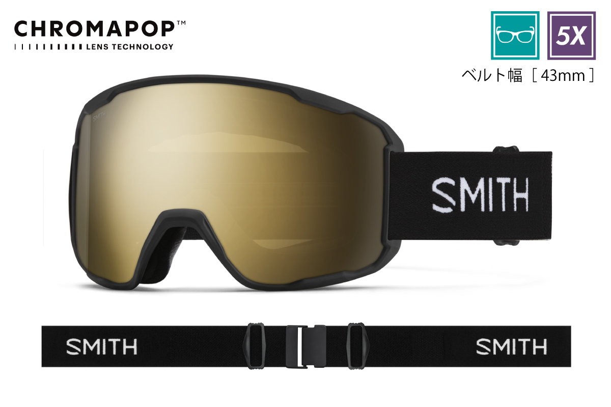 SMITH Preview Black cp SunBlack Goldルイ様用 SMITH Preview Black