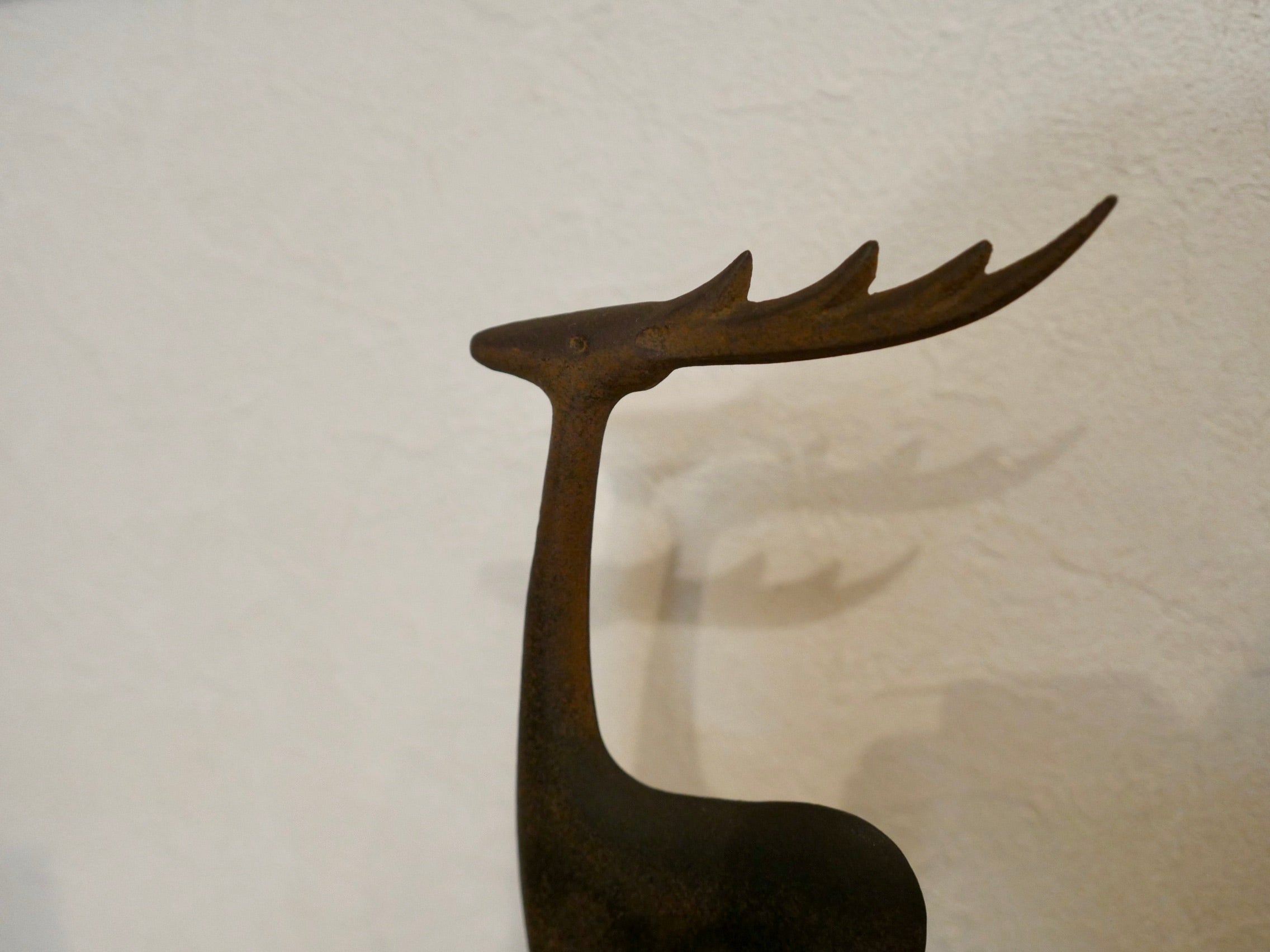 南部鉄器【ルームフレンド】鹿のトレイ 馬場忠寛 70年代 ヴィンテージ