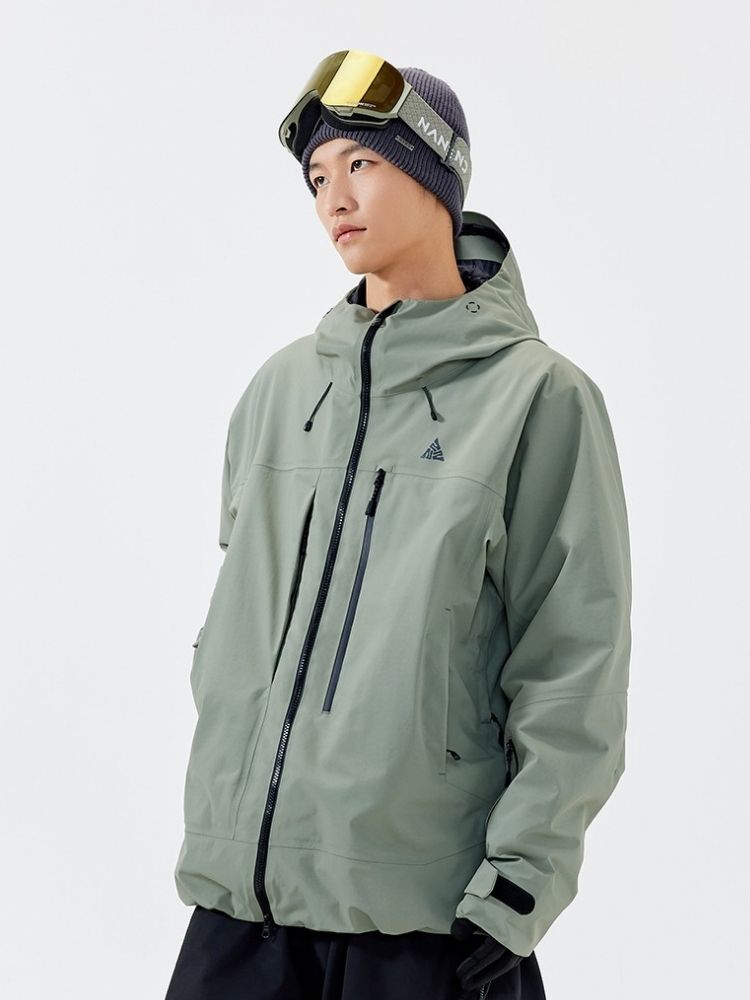 NADN 3L アルティメット スノー ジャケット - 女性と男性用の断熱