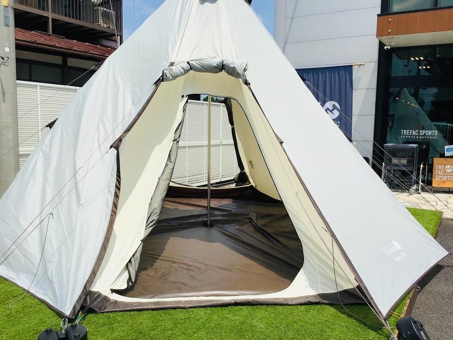 話題の新鋭ブランドUJack(ユージャック)のワンポールテント「デザート