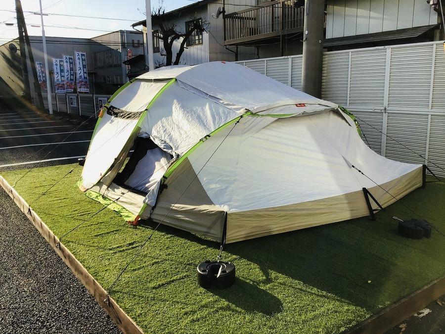 ポップアップテントなのに居住性抜群！Quechua(ケシュア)の2SECONDS