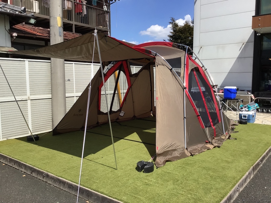 コンパクトな快適シェルター！スノーピークのリビングシェルSをご紹介