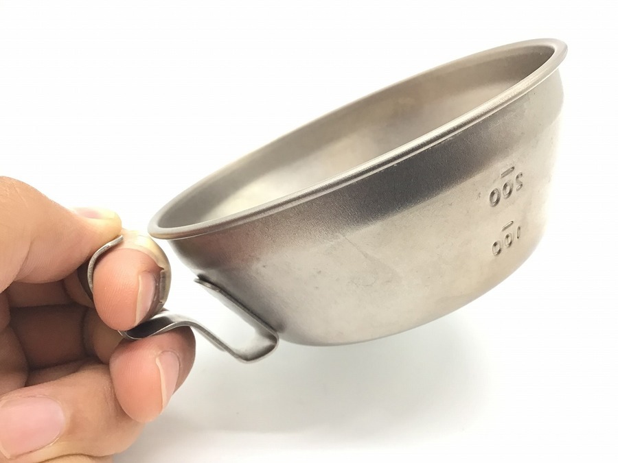 snow peak(スノーピーク)の廃盤クッカー！カップ・イン・チタン(SCS