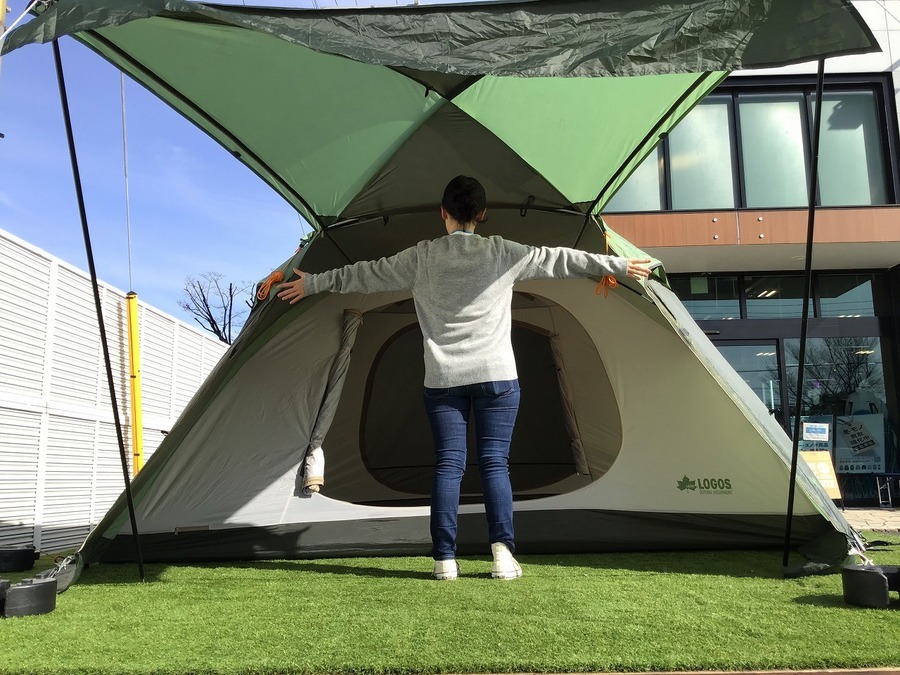 画期的なパネルシステムを搭載したLOGOS(ロゴス)のオールシーズン対応