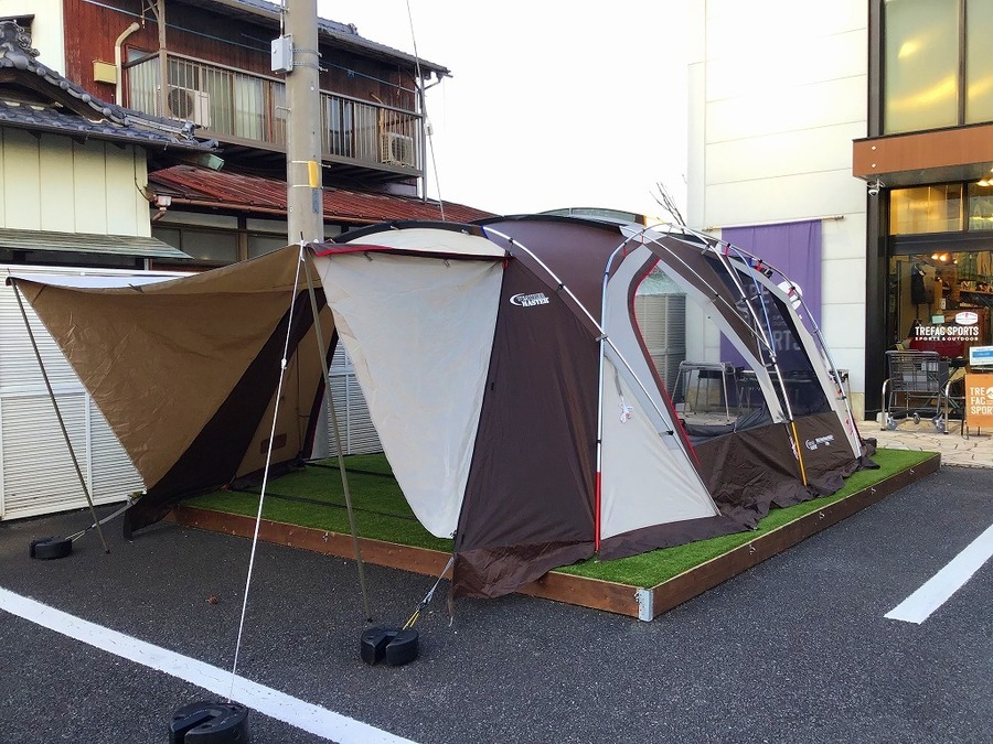 大迫力！Coleman(コールマン)のウェザーマスターワイド2ルームコクーン