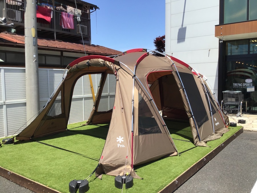 全天候型ツールームテント！snow peak(スノーピーク）トルテュPro.入荷