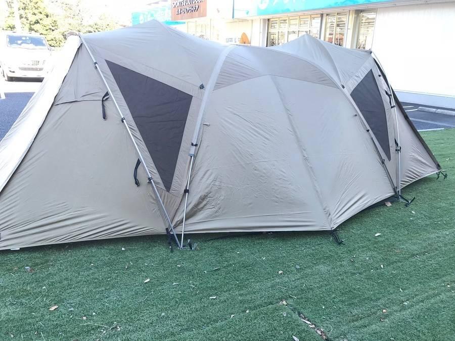 スポーツ柏】SNOW PEAK ヴァールPRO.Air4設営してみた。[2018.12.14