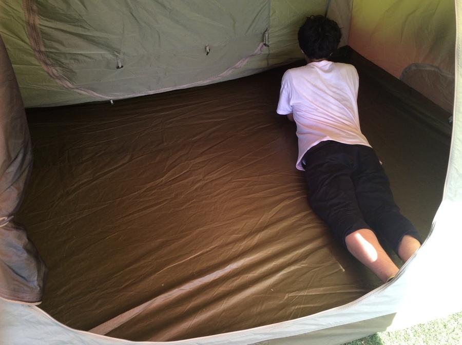 ロゴスのプレミアムPANELリビングプラス-AE設営してみた[2019.07.28