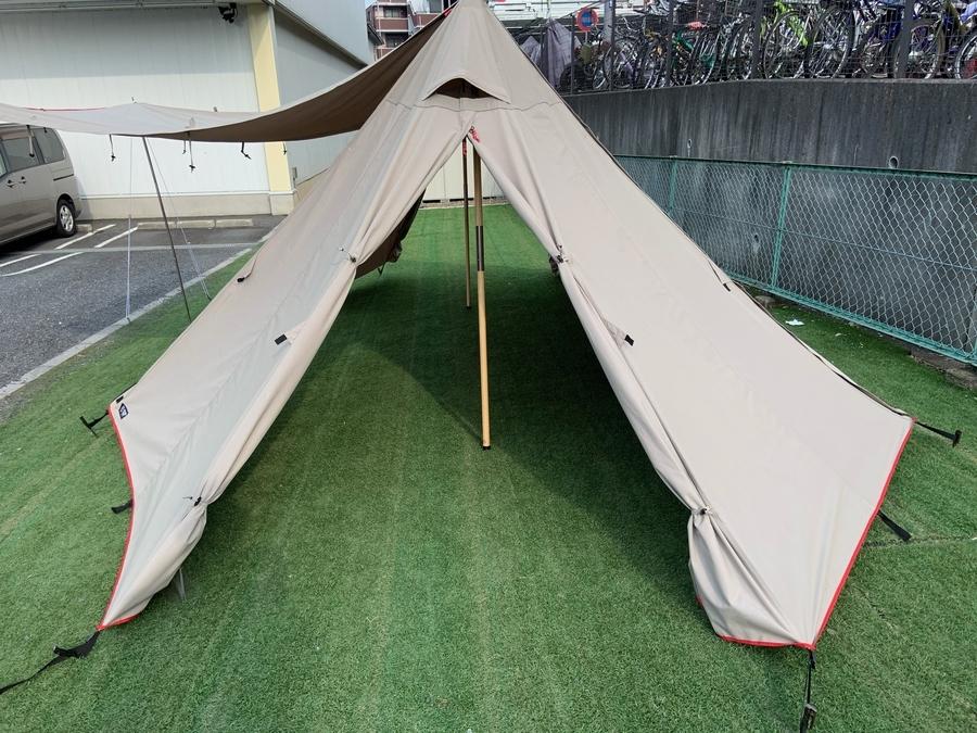 キャンプマニアプロダクツのツインポールシェルターPRECIOUS入荷