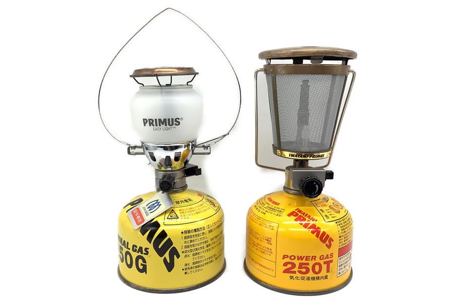 イワタニプリムス IP-9300A ガスランタン 真鍮シルバーメッシュ 割れ