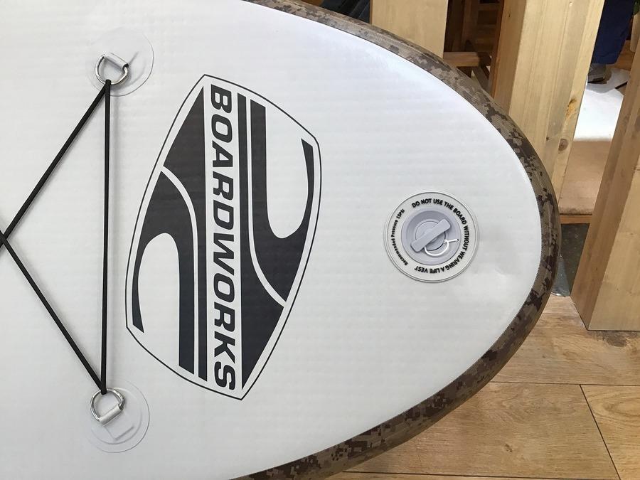 人気のマリンギア！ボードワークスのインフレータブルSUP入荷