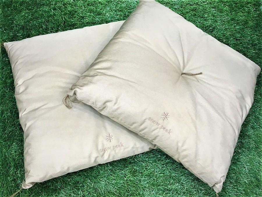 春のノベルティ！スノーピークの非売品座布団のご紹介！[2019.07.20