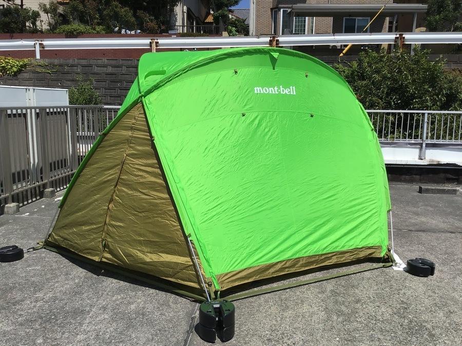 多彩なアレンジ可能なスクリーンタープ登場！mont-bell(モンベル