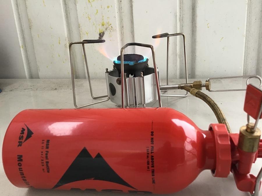 MSRエムエスアール】ガソリンシングルバーナー！ドラゴンフライ入荷