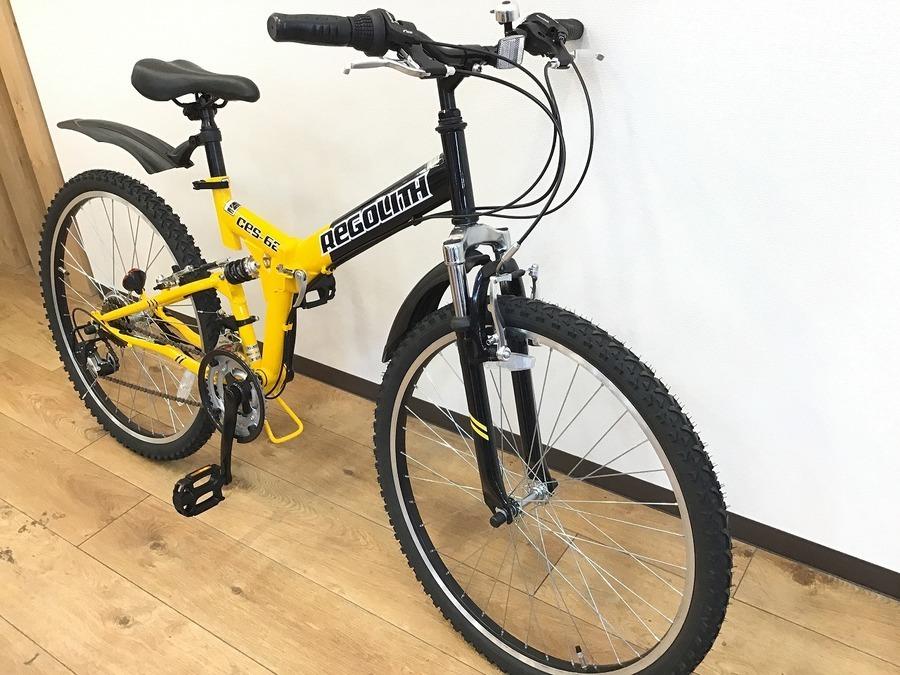 18変速可能】玉越工業の折りたたみマウンテンバイク入荷！[2020.03.22