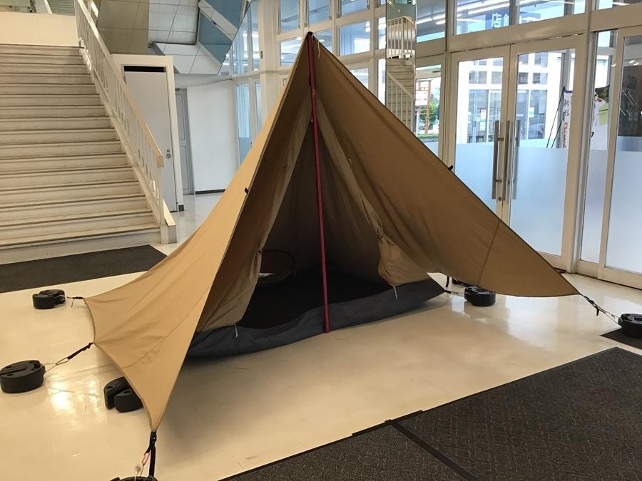 dod チマキテント tc素材 ワンポールテント サンドベージュ DOD