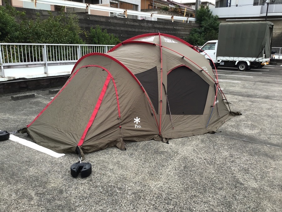 ドームテントの進化版！？snow peak(スノーピーク）ドックドームPro.6