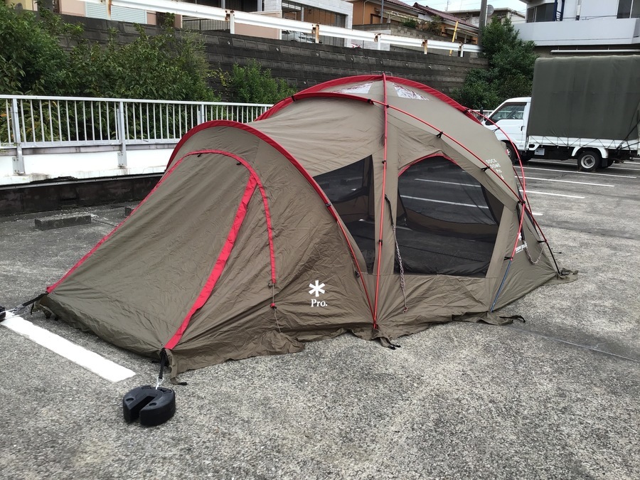 ドームテントの進化版！？snow peak(スノーピーク）ドックドームPro.6