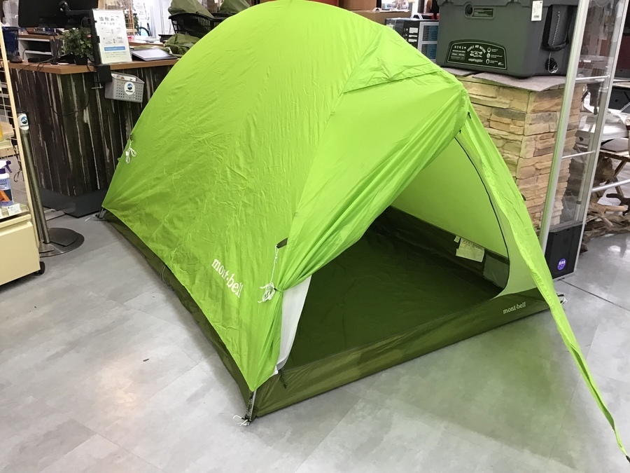 ソロキャン買取】mont-bell(モンベル）のムーンライトテント2型が再