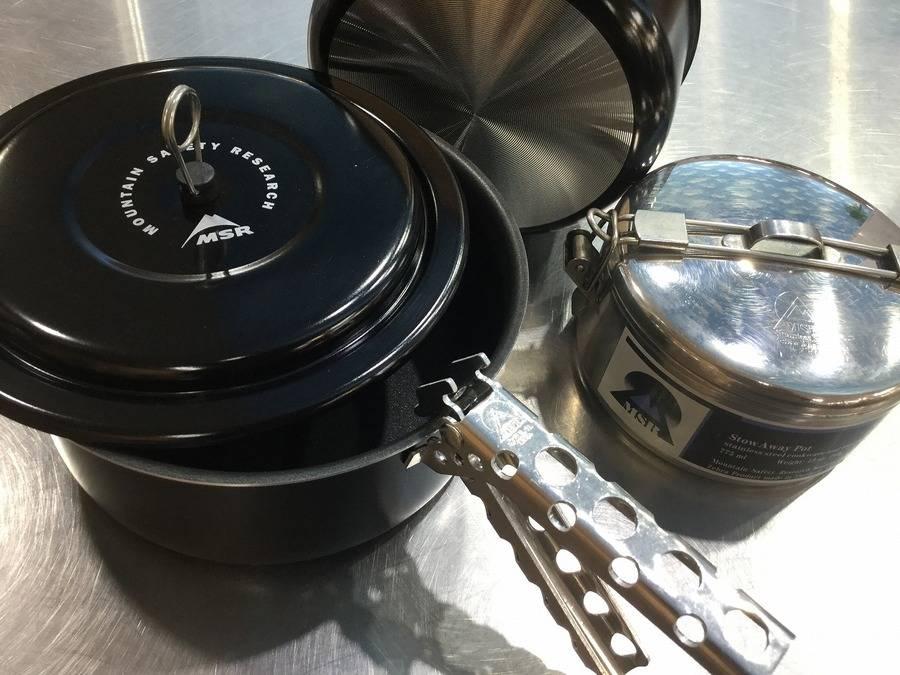 TFスポーツ岩槻店】希少なMSRのBLACK LITE(ブラックライト)クッカー