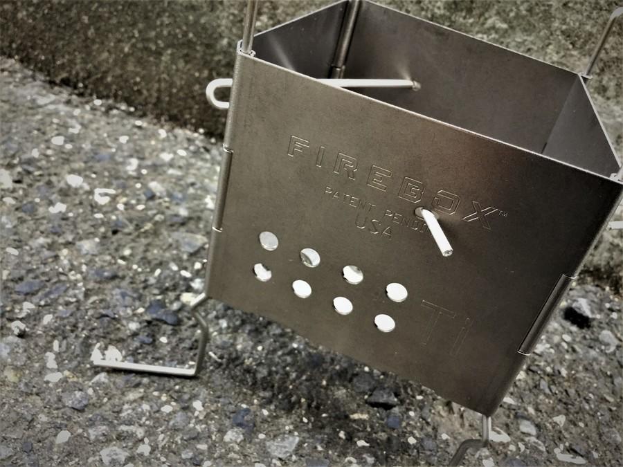 ファイヤーボックス】チタン製!ナノストーブが入荷!![2019.08.31発行
