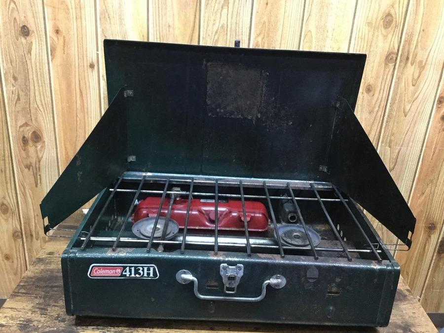 大売出し】コールマンのガソリンツーバーナー413H大特価で販売中