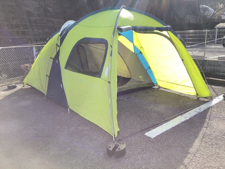 ロゴスのロージーツールームテントBJが入荷！一人でも設営できるお手軽