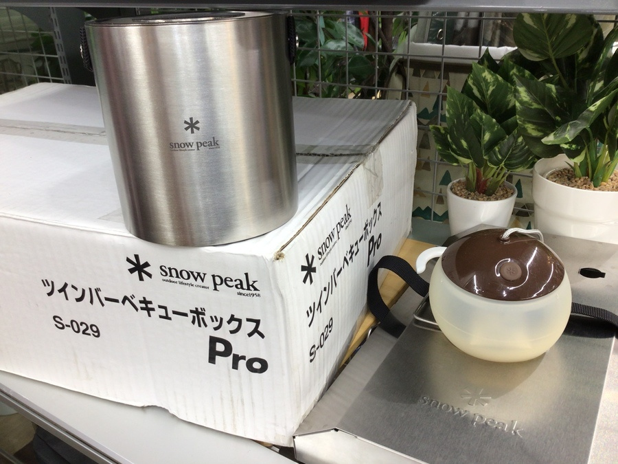 スノーピーク廃盤希少バーベキューボックス・焼武者などBBQアイテム等