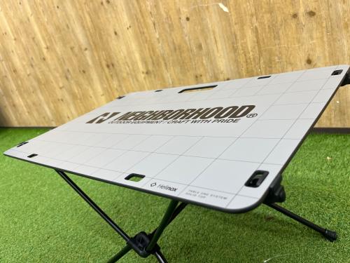 ネイバーフッドファン必見！ヘリノックスコラボのテーブルワンが入荷