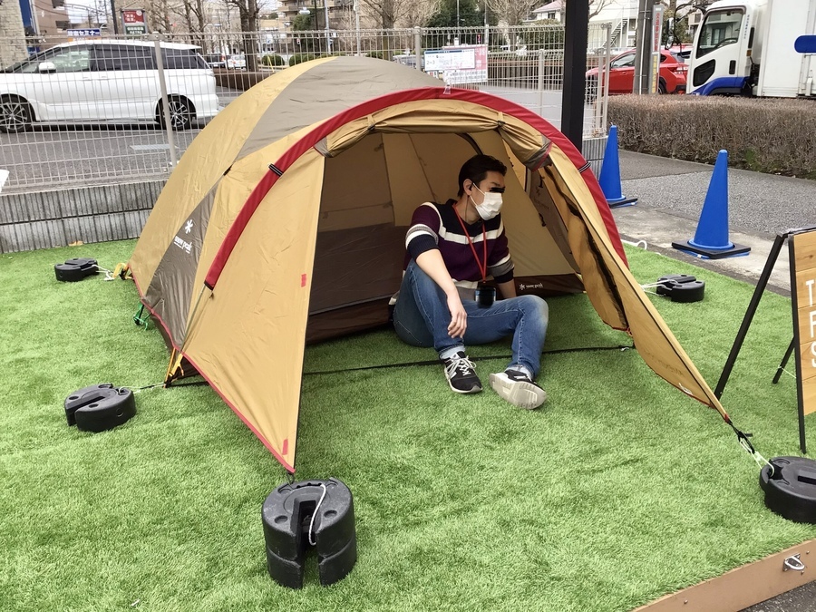 スノーピーク買取】美品アメニティドームSのマット・シートセット