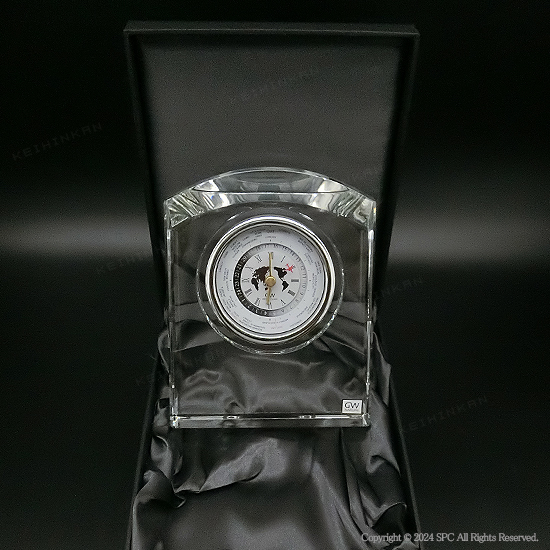 グラスワークスナルミ 【カーヴ】 世界時計 ｜ 記念品、ノベルティ、景品館