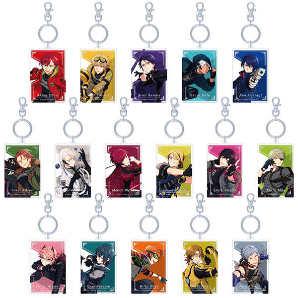 エリオス ブラッド・ビームス AGF2019 缶バッジ 制服ver エリオス