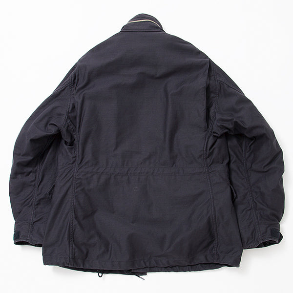 M-65 FIELD JACKET / LIGHT BACK SATIN / BLACK — SPEEDWAY