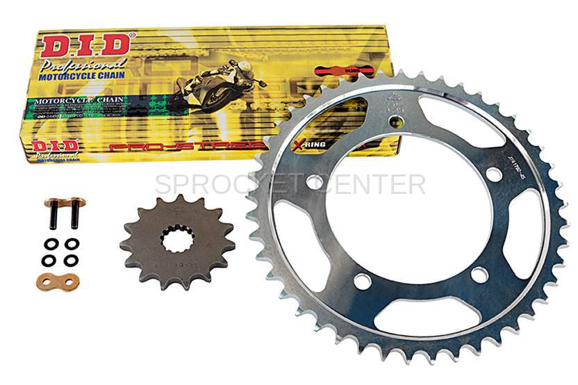 KAWASAKI Ninja ZX-6R (07-18) JT Steel Sprockets & 520 Chain Kit