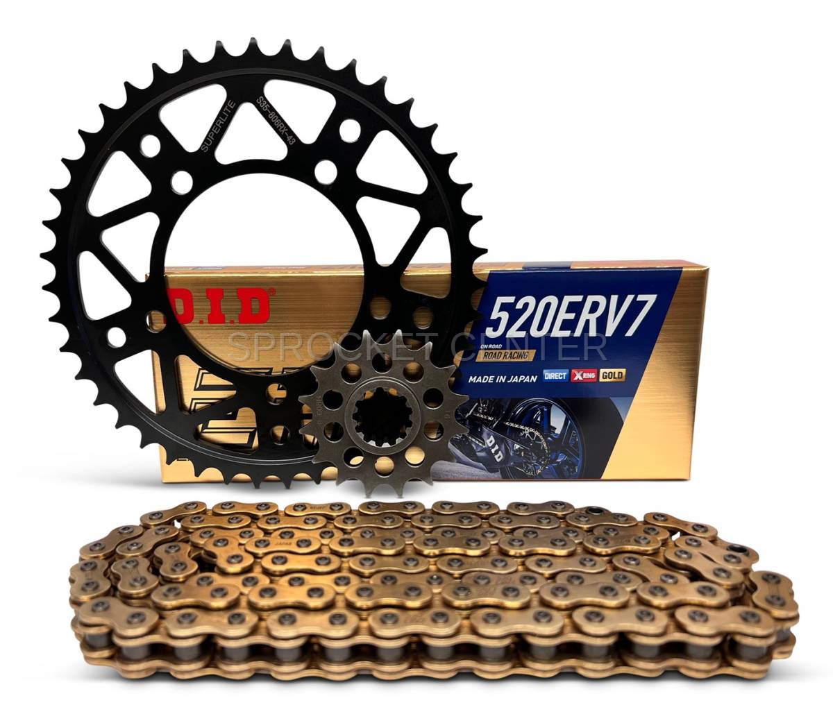 BMW S1000RR (2023-2025) 520 Conversion SUPERLITE Sprocket Set with