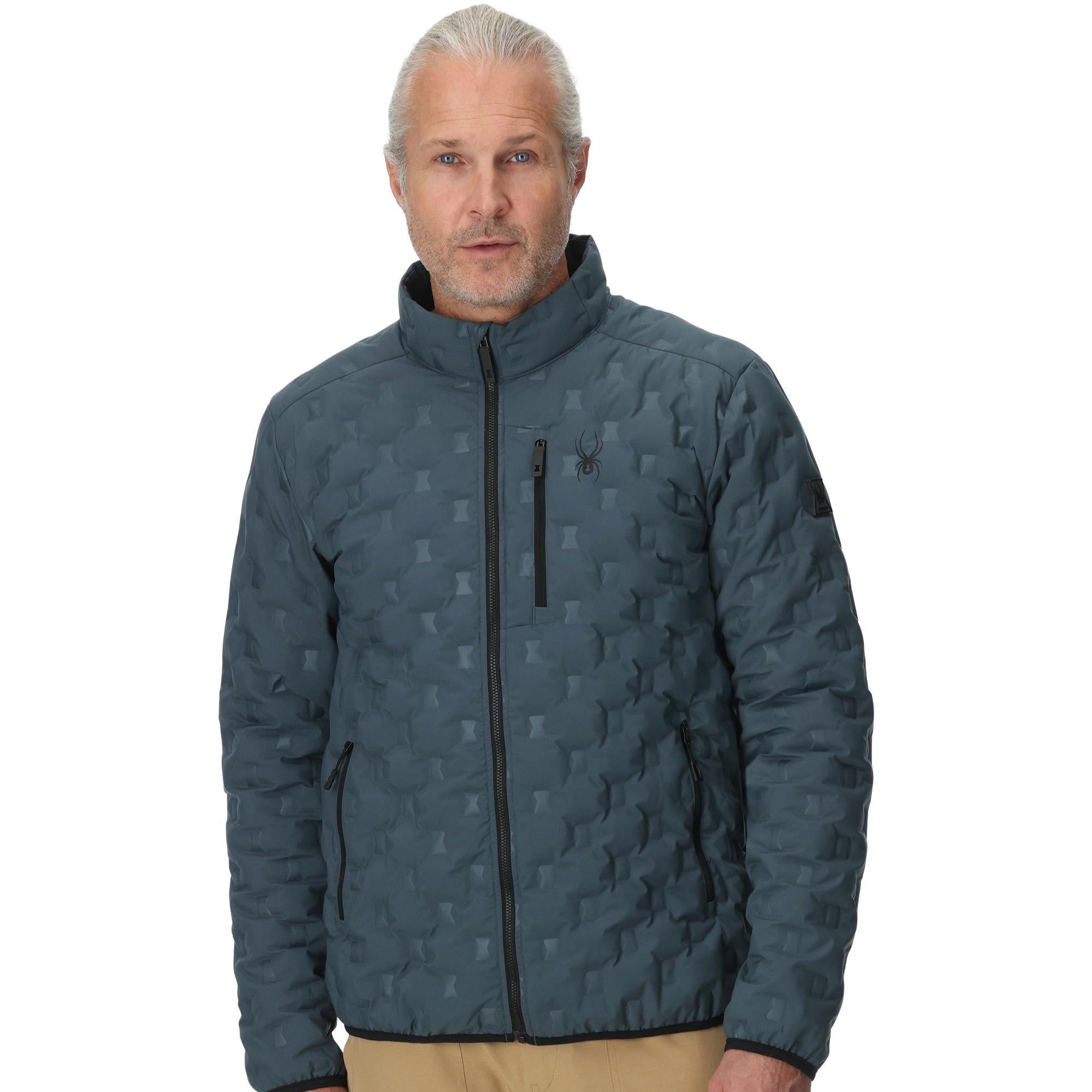 Zenith Hooded - Slate Blue | Spyder Europe