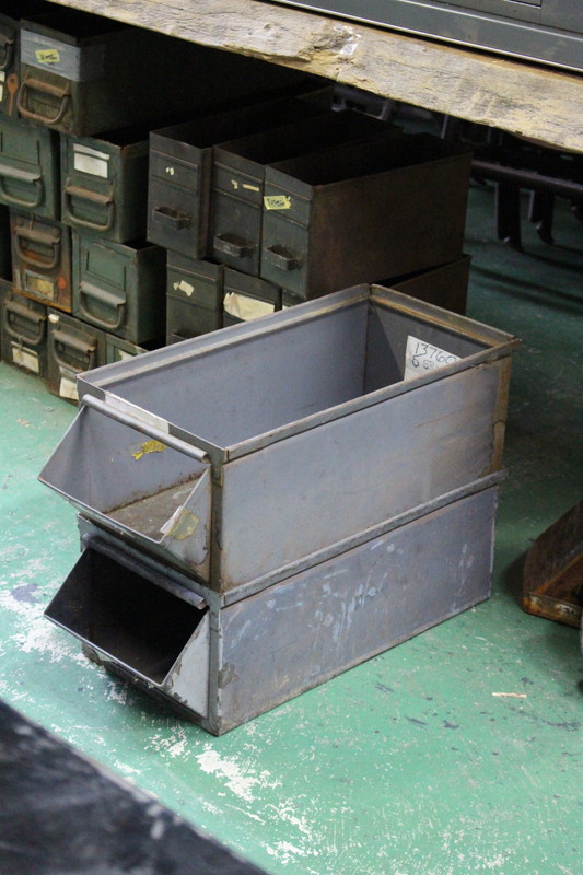 送料無料≪SVG≫【ビンテージスチールボックス スタッキングタイプ